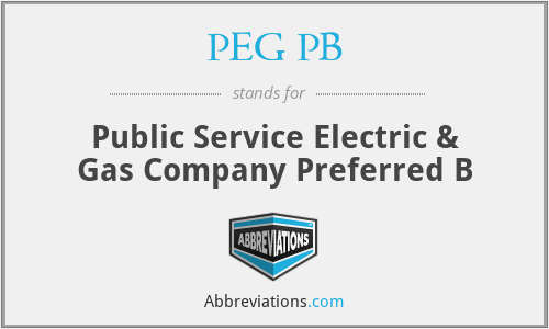 PEG PB - Public Service Electric & Gas Company Preferred B